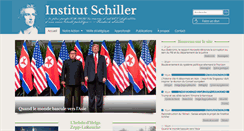Desktop Screenshot of institutschiller.org